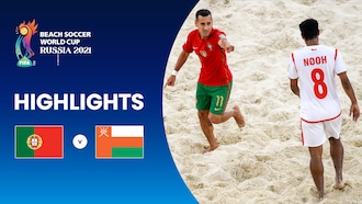 Portogallo-Oman | Gruppo D | Coppa del Mondo di Beach Soccer FIFA Russia 2021 | Highlights
