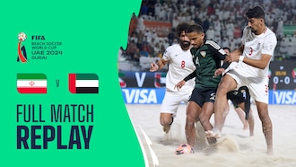 IR Iran v United Arab Emirates | Quarter-finals | FIFA Beach Soccer World Cup UAE 2024 Dubai™ | Full Match Replay