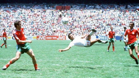 Gol de Manuel Negrete 34' | México vs Bulgaria | Copa Mundial de la FIFA México 1986™