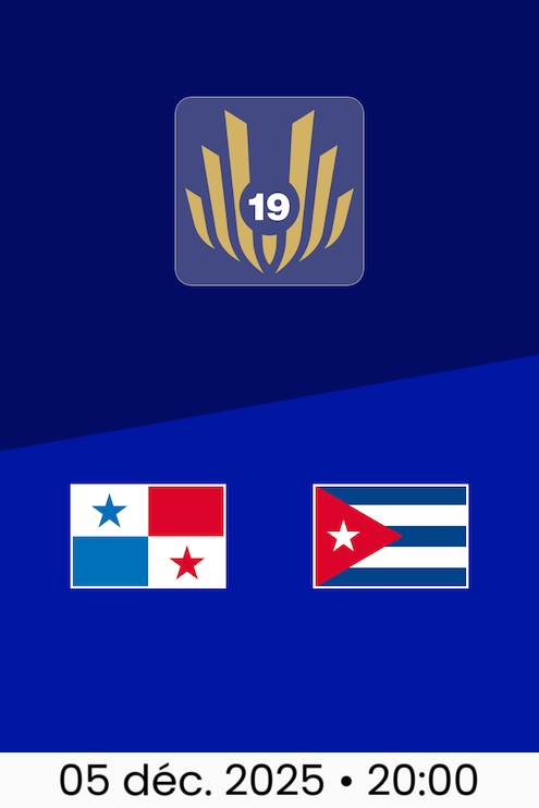 Panamá - Cuba | Tournoi UNCAF FIFA Forward U-19 2025