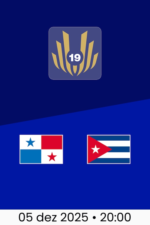 Panamá x Cuba | Torneio UNCAF FIFA Forward 2025 Sub-19