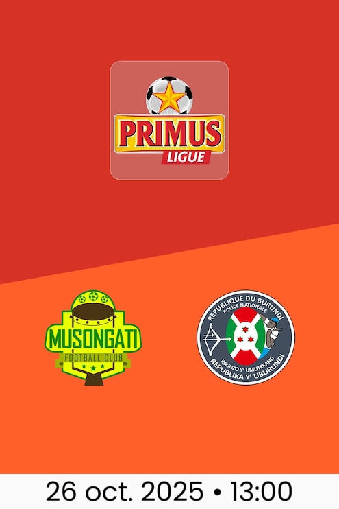 Musongati FC - Rukinzo FC | Primus Ligue Burundi 2025/26