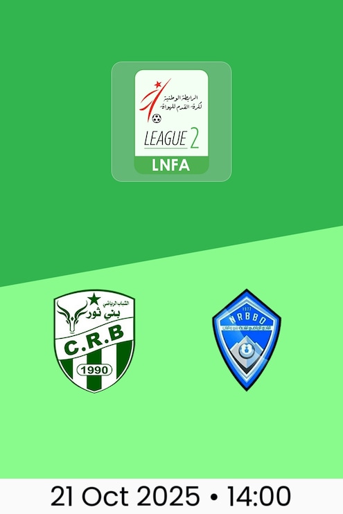 Beni Thour v Beni Oualbane | Ligue 2 2025/26