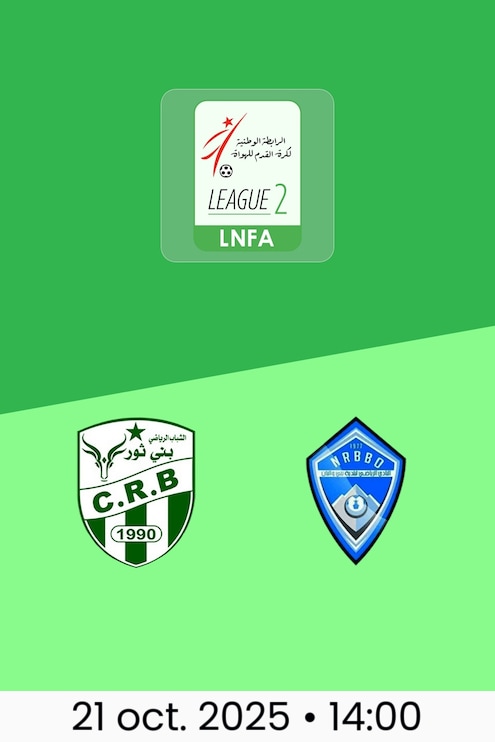 Beni Thour - Beni Oualbane | Ligue 2 2025/26