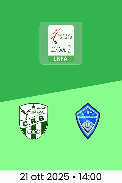Beni Thour - Beni Oualbane | Ligue 2 2025/26