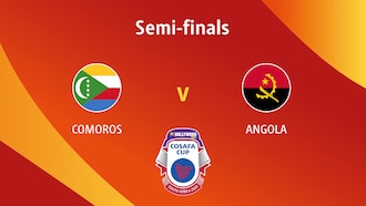 Comoras vs Angola | Semifinales | HOLLYWOODBETS Copa COSAFA 2024 | Partido completo