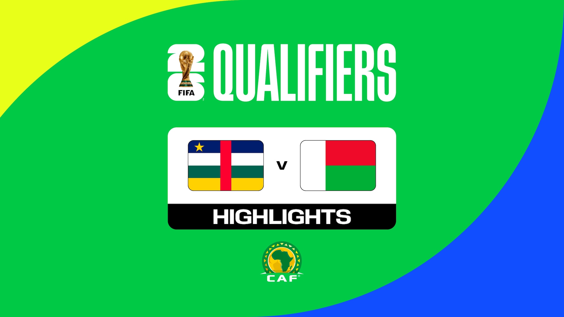 Central African Republic v Madagascar | FIFA World Cup 26™ CAF Qualifiers | Highlights