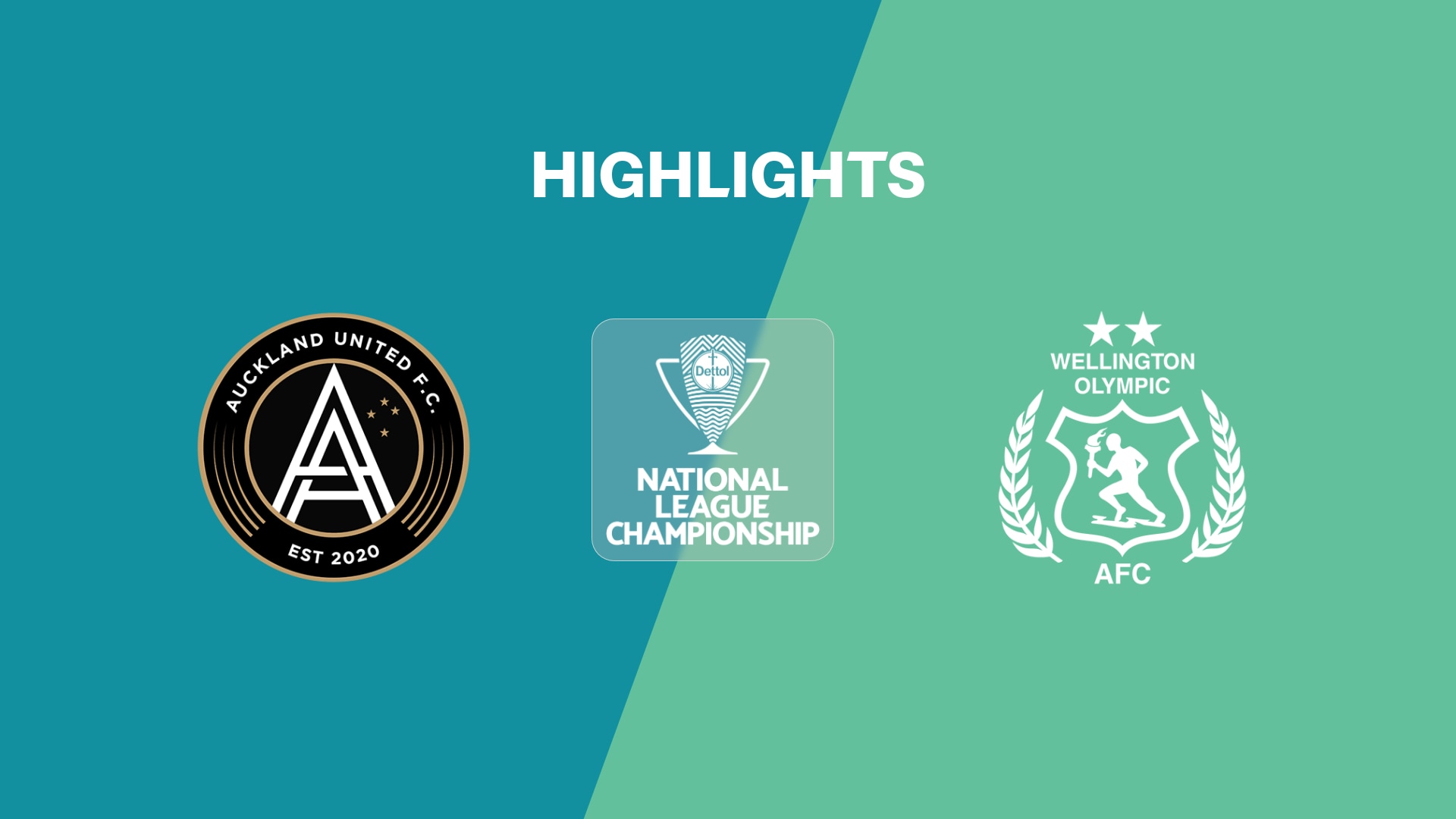 Auckland United vs Wellington Olympic | Campeonato de la Liga Nacional 2025 | Highlights