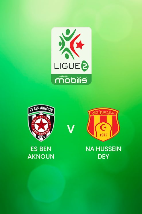 Ben Aknoun x NA Hussein Dey | Ligue 2 2024/2025 | Argélia | Jogo completo