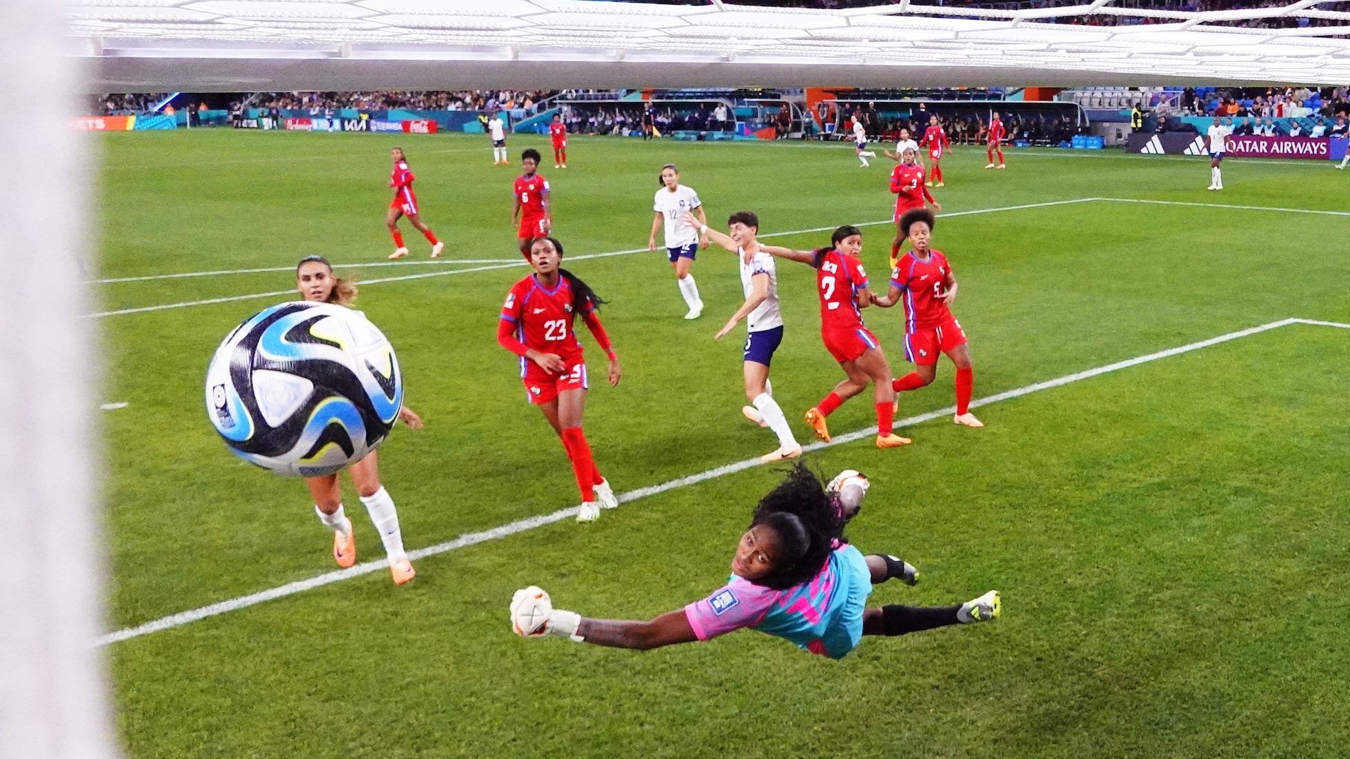 Tor von Léa Le Garrec 45+5' | Panama vs Frankreich | FIFA Frauen-Weltmeisterschaft Australien & Neuseeland 2023™