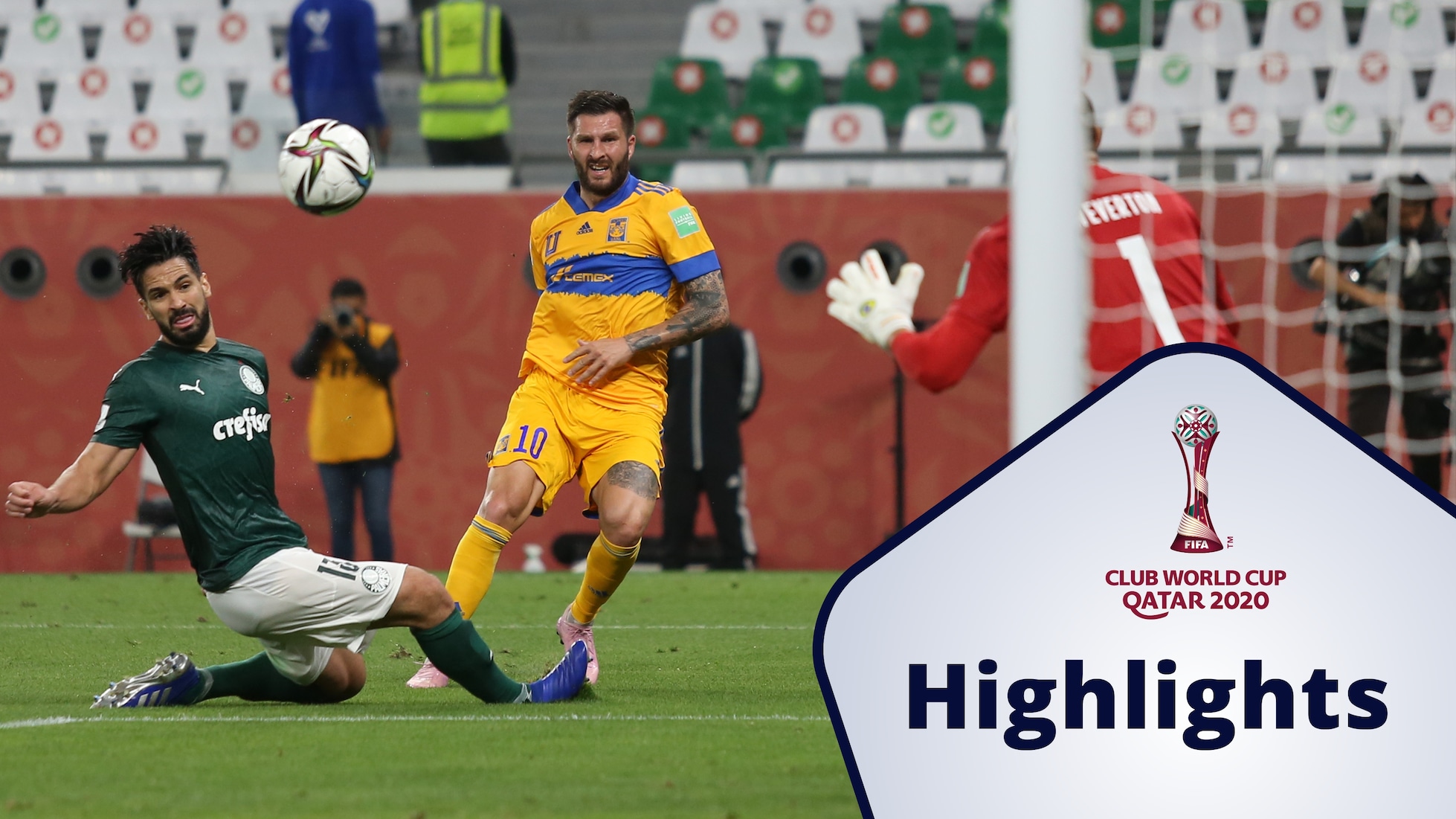 Palmeiras x Tigres UANL | Semifinais | Copa do Mundo de Clubes da FIFA Catar 2020 | Melhores momentos