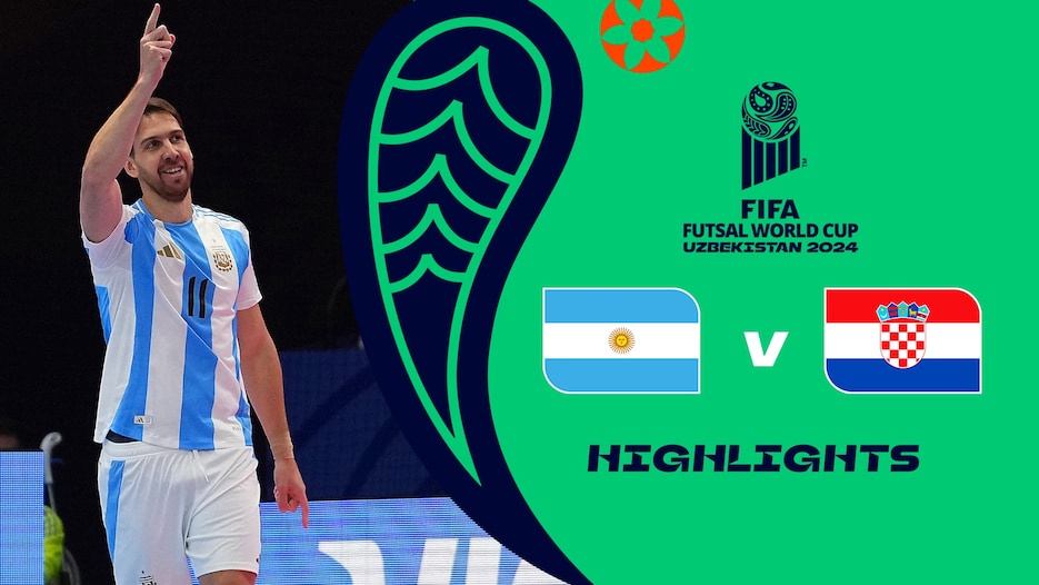 Argentina v Croatia | Round of 16 | FIFA Futsal World Cup Uzbekistan 2024™ | Highlights