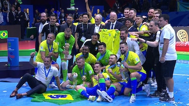 Cérémonie de remise des prix  | Coupe du Monde de Futsal de la FIFA, Ouzbékistan 2024™