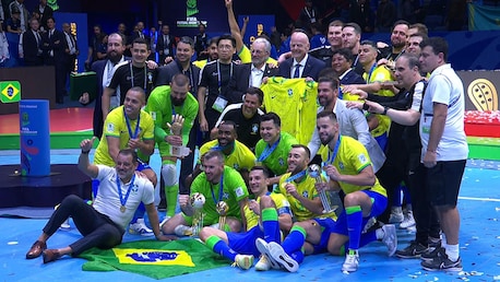 Cerimônia de premiação | Copa do Mundo de Futsal da FIFA Uzbequistão 2024™