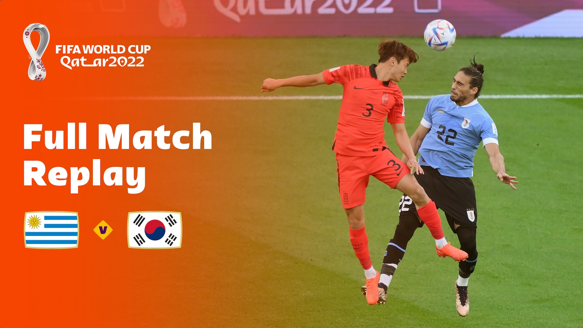 Uruguay - République de Corée | Groupe H | Coupe du Monde de la FIFA, Qatar 2022™ | Replay