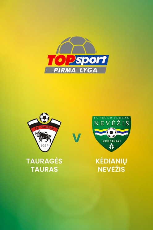 Tauragės Tauras v Kėdianių Nevėžis | TOPsport Pirma lyga | Full Match Replay
