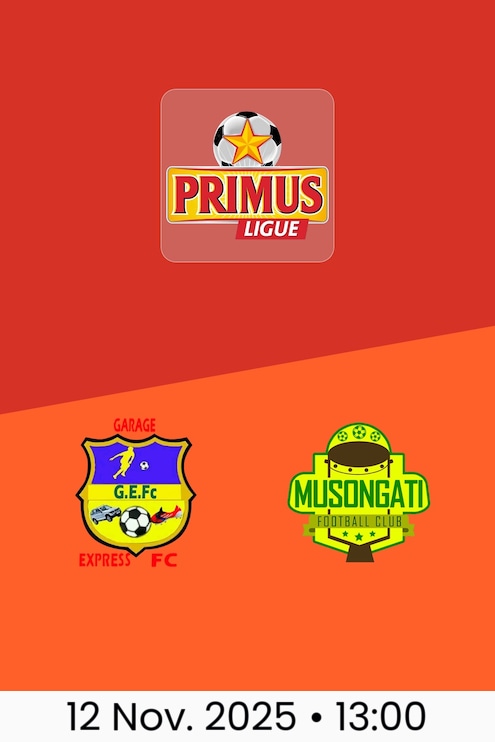 Garage Express FC - Musongati FC | Primus Ligue Burundi 2025/26