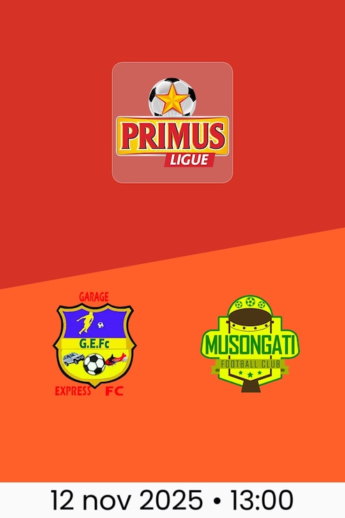 Garage Express FC x Musongati FC | Primus Ligue Burundi 2025/26