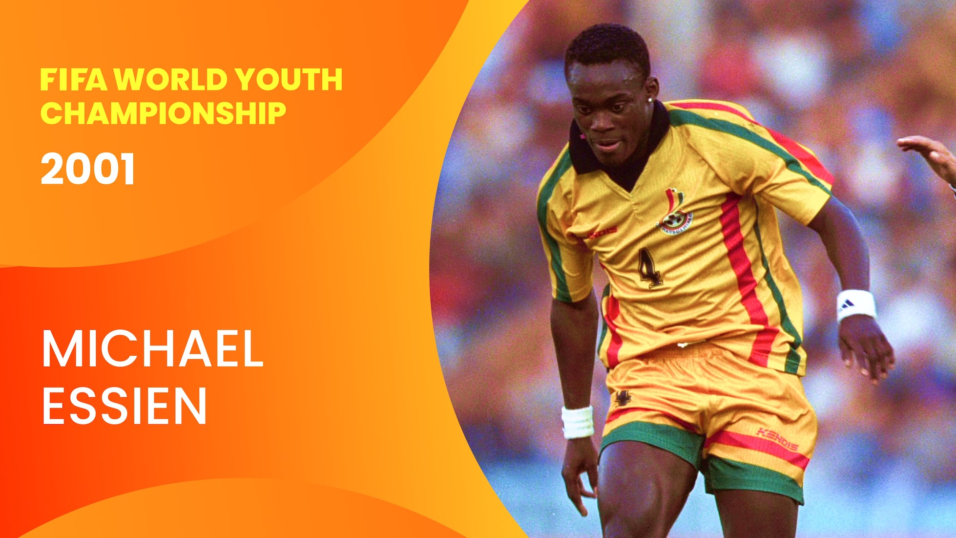 Michael Essien à 18 ans | Championnat du Monde Juniors de la FIFA, Argentine 2001™