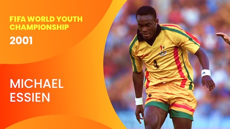 Michael Essien a los 18 | Campeonato Mundial Juvenil de la FIFA Argentina 2001™