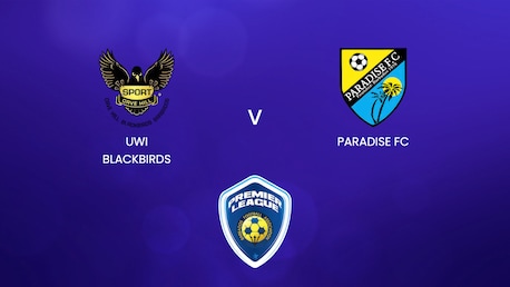 UWI Blackbirds x Paradise FC | BFA Premier League 2025 | Jogo completo