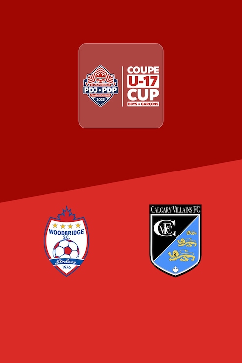 Woodbridge - Calgary Villains FC | Boys' 2025 PDP U-17 Cup | Spiel in voller Länge