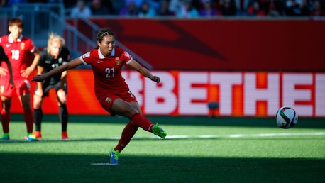 Wang Lisi Goal 40' | China PR v New Zealand | FIFA Women's World Cup Canada 2015™