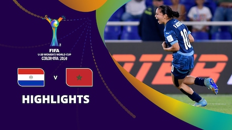 Paraguai x Marrocos | Grupo C | Copa do Mundo Feminina Sub-20 da FIFA Colômbia 2024™ | Melhores momentos