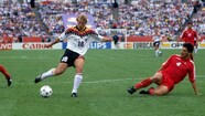 Jürgen Klinsmann Goal 11' | Germany vs Belgium | 1994 FIFA World