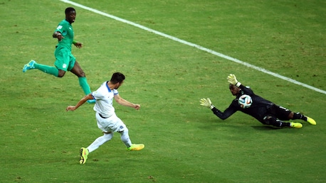 Das Tor von Andreas Samaris 41' | Griechenland - Côte d'Ivoire | FIFA Fussball-Weltmeisterschaft Brasilien 2014™