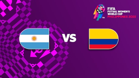 Argentina vs Colombia | Cuartos de final | Copa Mundial Femenina de Futsal de la FIFA Filipinas 2025™