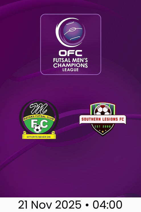 Mataks FC v Southern Legions FC | OFC Futsal Men’s Champions League 2025