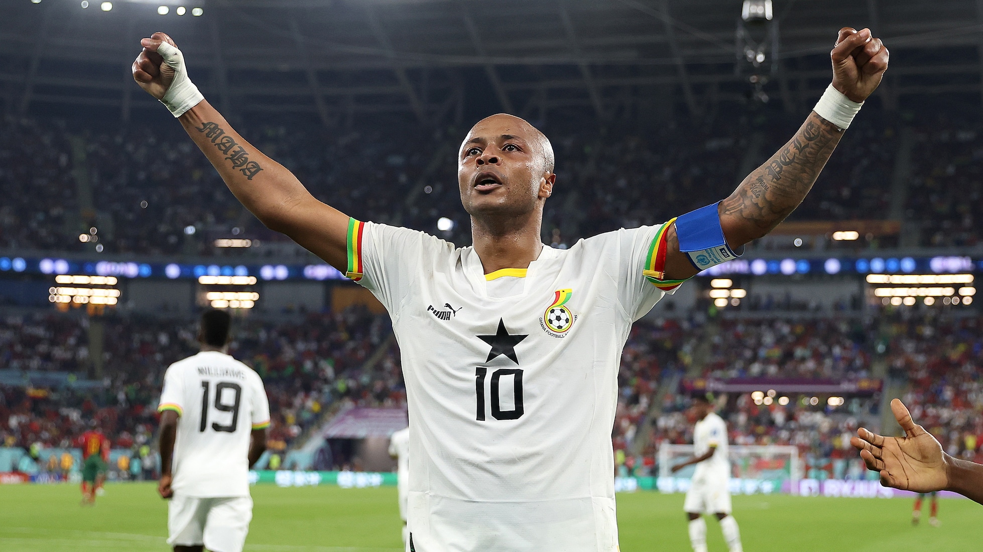 Le but de Andre Ayew 73' | Portugal - Ghana | Coupe du Monde de la FIFA, Qatar 2022™