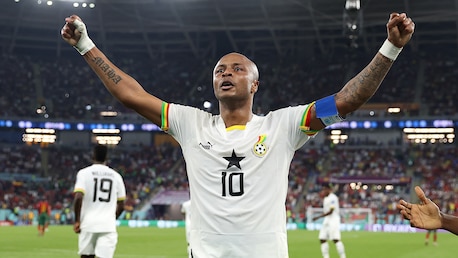 Le but de Andre Ayew 73' | Portugal - Ghana | Coupe du Monde de la FIFA, Qatar 2022™