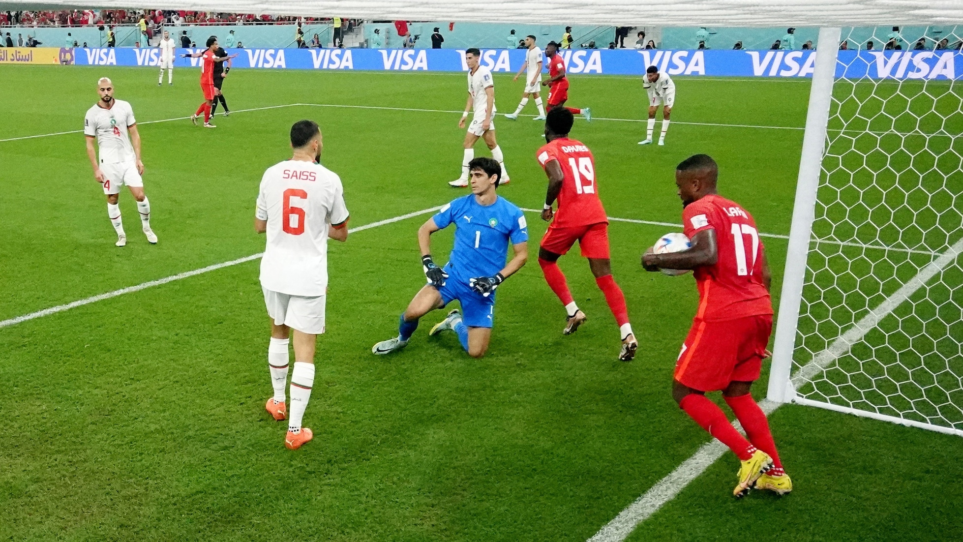 Le but contre son camp de Nayef Aguerd 40' | Canada - Maroc | Coupe du Monde de la FIFA, Qatar 2022™