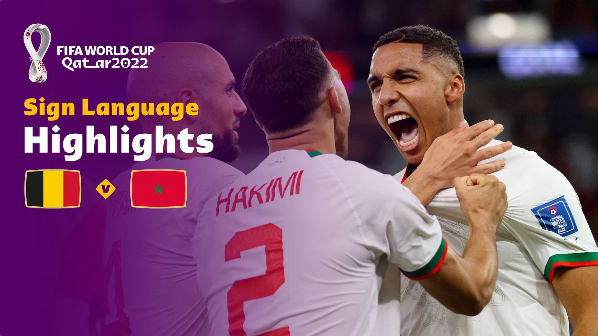 Bélgica vs Marruecos | Grupo F | Copa Mundial de la FIFA Catar 2022™ | Highlights (Lengua de signos)