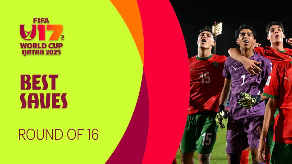 Best Saves Round of 16 | FIFA U-17 World Cup Qatar 2025