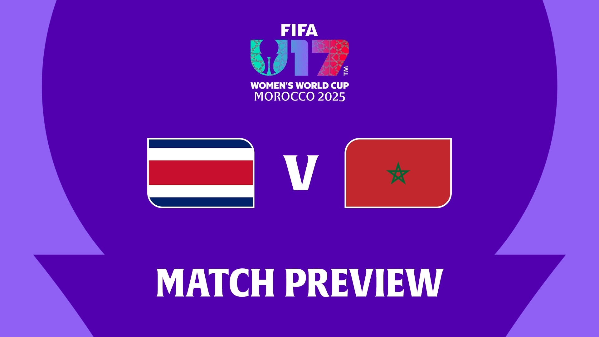 Costa Rica vs Marruecos | Grupo A | Copa Mundial Femenina Sub-17 de la FIFA Marruecos 2025™ | Previa del partido