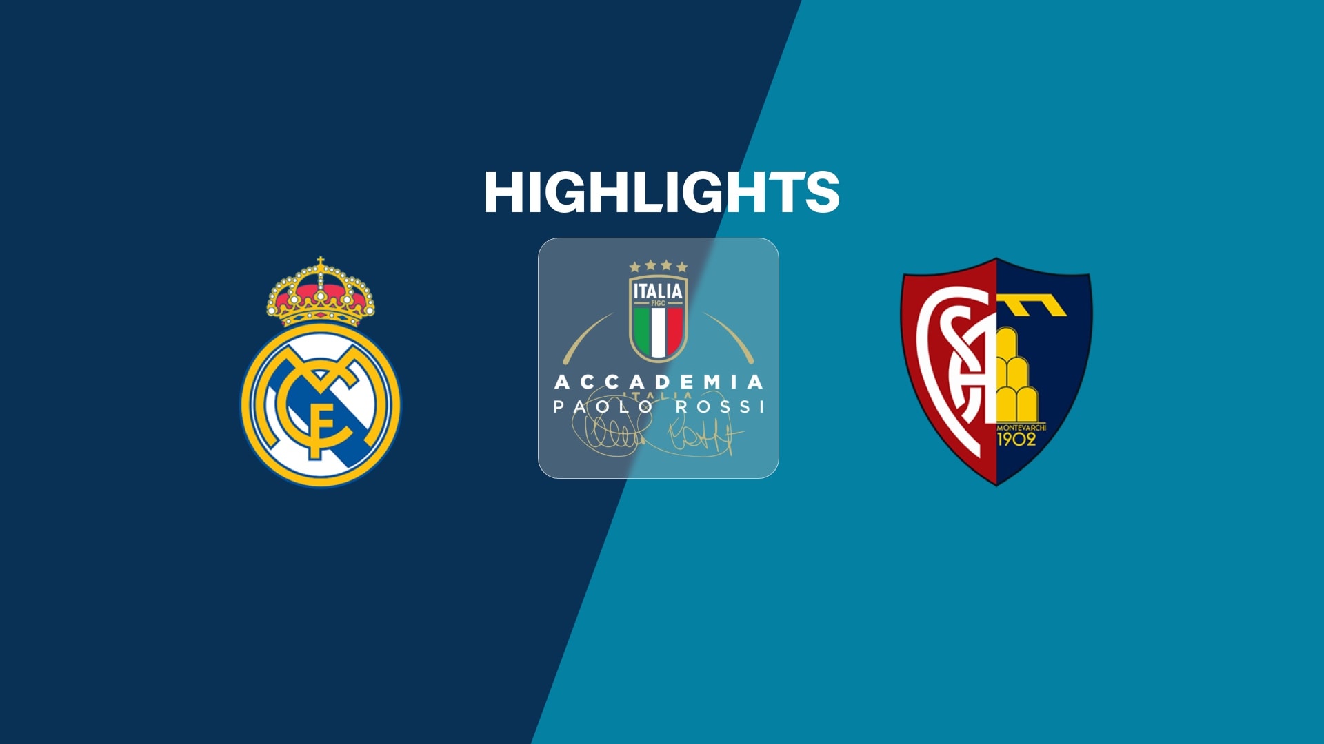 Real Madrid vs Aquila Montevarchi | Memorial Paolo Rossi 2025 | Highlights