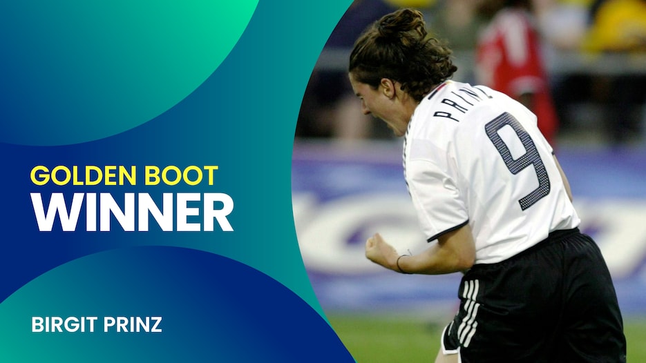 Birgit Prinz | Golden Boot Award | FIFA Women's World Cup USA 2003™