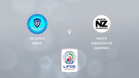 UD Santa Maria - Nueva Zaragoza de Sampaka | Liga de Fútbol de Guinea Equatorial 2024-25 | Spiel in voller Länge