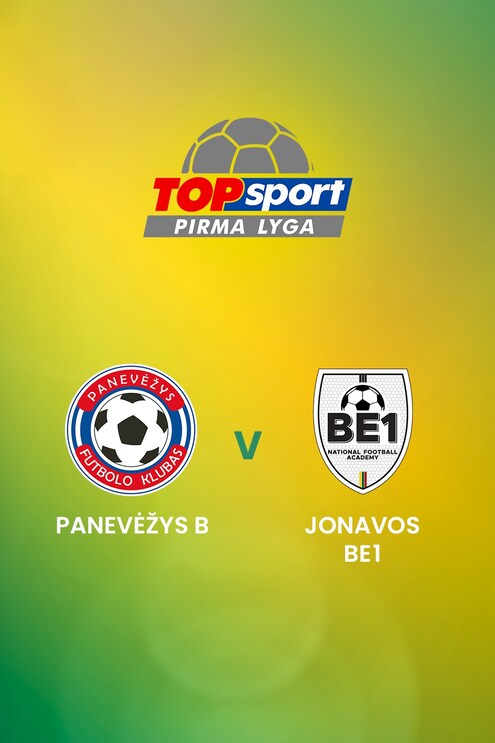 FK Panevėžys B v Be1 | TOPsport Pirma lyga | Jogo completo