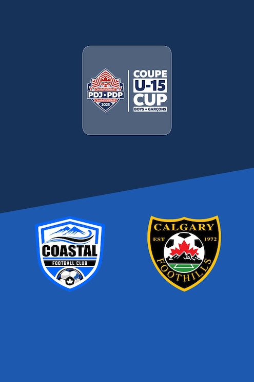 Coastal FC vs Calgary Foothills SC | Boys' 2025 PDP U-15 Cup | Partido completo