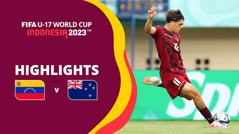 Venezuela v New Zealand, Group F, FIFA U-17 World Cup Indonesia 2023™, Highlights