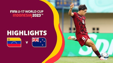 Venezuela - Neuseeland | Gruppe F | FIFA U-17-Weltmeisterschaft Indonesien 2023™ | Highlights