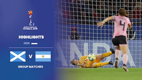 Scozia - Argentina | Gruppo D | Coppa del Mondo Femminile FIFA Francia 2019 | Highlights