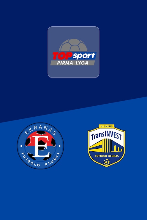 FK Ekranas x TransINVEST | Pirma Lyga 2025 | Jogo completo