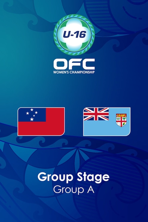 Samoa x Fiji | Fase de grupos | Campeonato Feminino Sub-16 da OFC 2025 | Jogo completo