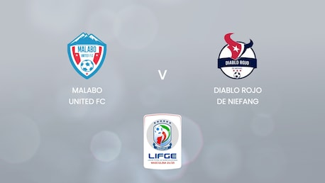 Malabo United FC - Diablo Rojo de Niefang | Liga de Fútbol de Guinea Equatorial 2024-25 | Spiel in voller Länge