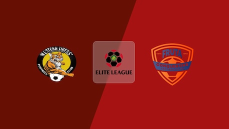 Western Tigers FC - Fruta Conquerors FC | GFF Elite League 2025 | Spiel in voller Länge